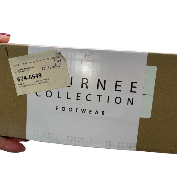 Journee Collection - wedge sneakers - grey - size 6M - Picture 6 of 7